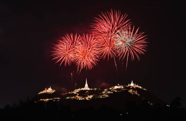 istock fireworks display for celebrations Phra Nakhon Khiri.Phetchaburi 916372446