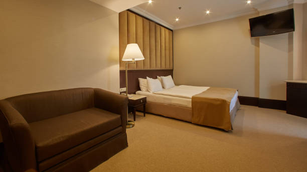 istock interior of double bed room 916376074