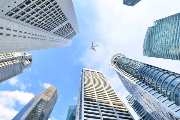 istock Central Business District in Singapore 916376242