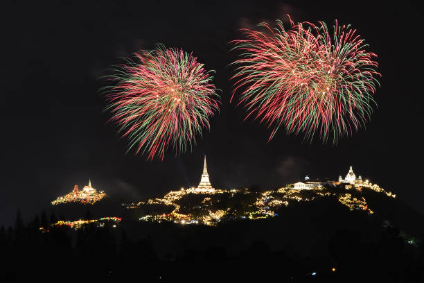 istock fireworks display for celebrations Phra Nakhon Khiri.Phetchaburi 916376700