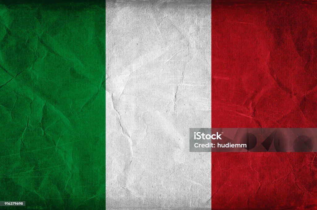 Grunge flag of Italy background Backgrounds Stock Photo