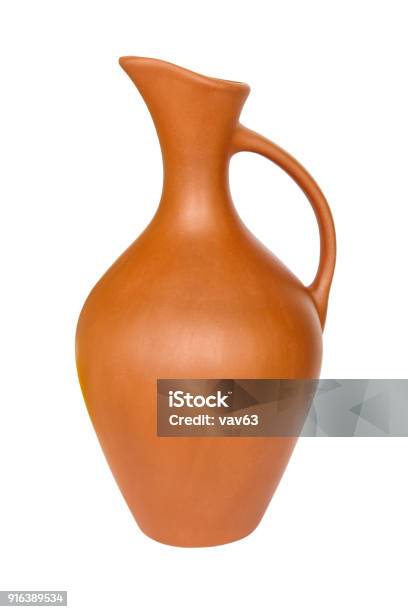 Pitcher Of Clay Stock Photo - Download Image Now - Clay, Jar, Pouring