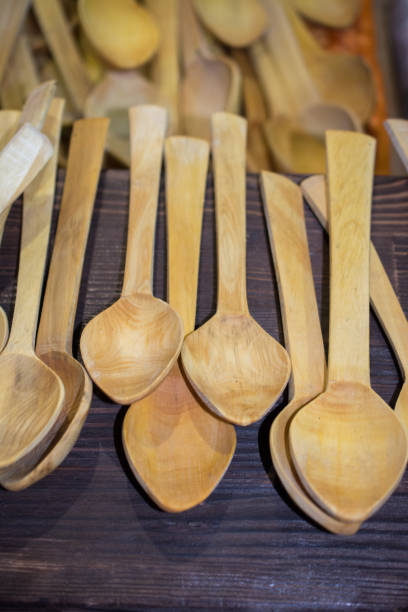 istock soup spoon or tablespoon made of wood 916392914