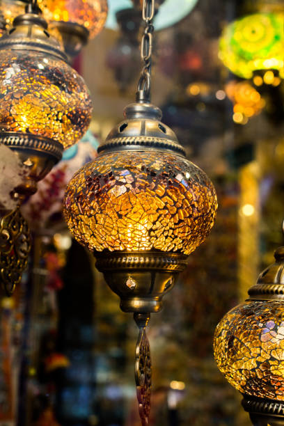 istock Mosaic Ottoman lamps from Grand Bazaar 916393478