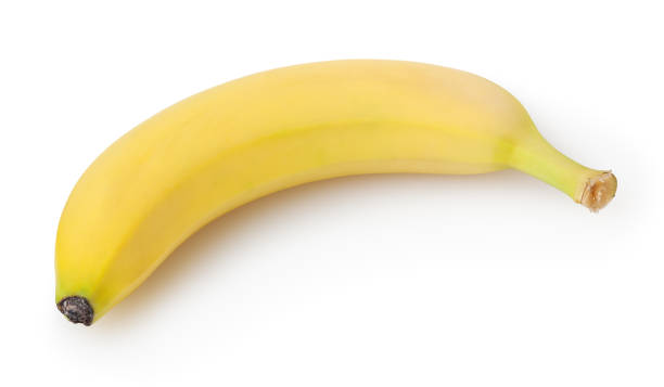istock Banana isolated on white background with clipping path 916400148