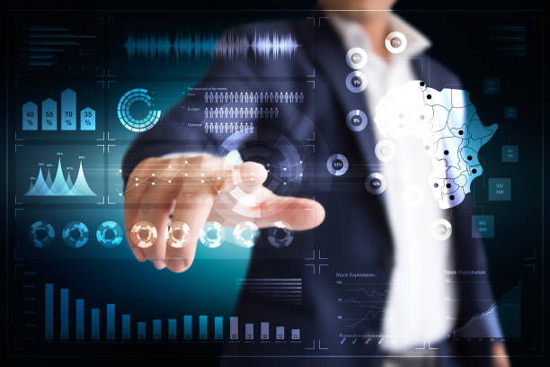 istock Business finance and techonology. 916403168