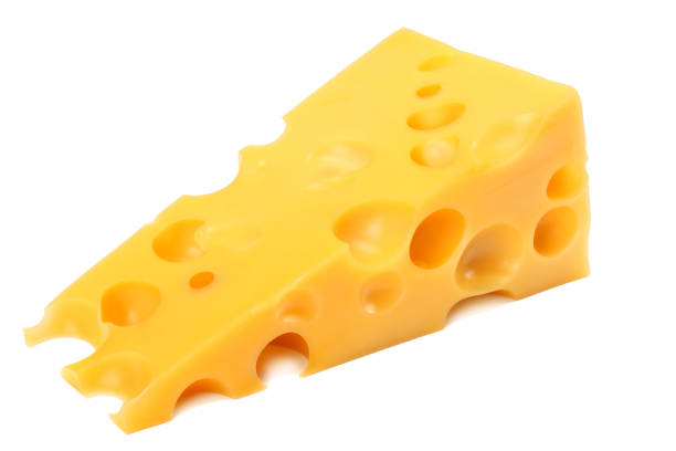 istock piece of cheese isolated on white background 916407124