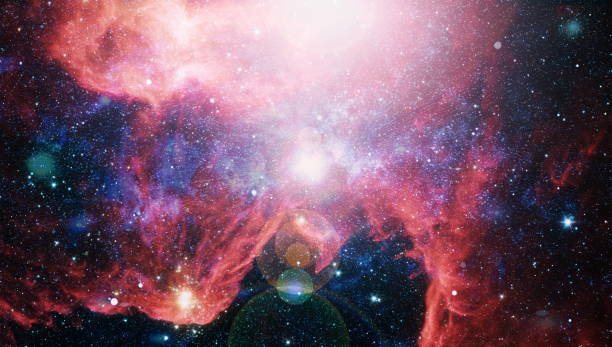 istock Spiral galaxy in deep space. Elements of this image furnished by NASA. 916421940