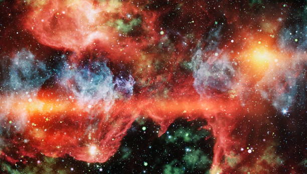 istock Spiral galaxy in deep space. Elements of this image furnished by NASA. 916422120