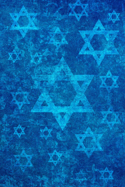 istock Star Of David grunge texture 916428346