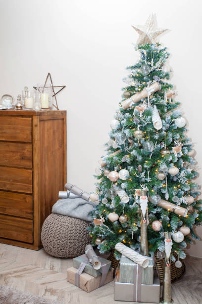 istock Christmas tree and  home decoration 916438290