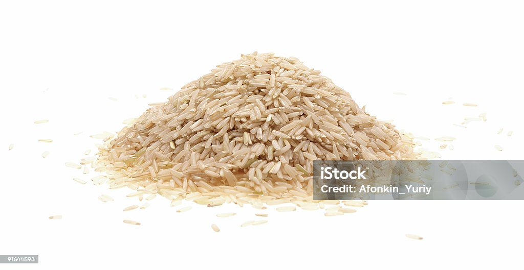 堆積の米 - 玄米のロイヤリティフリーストックフォト