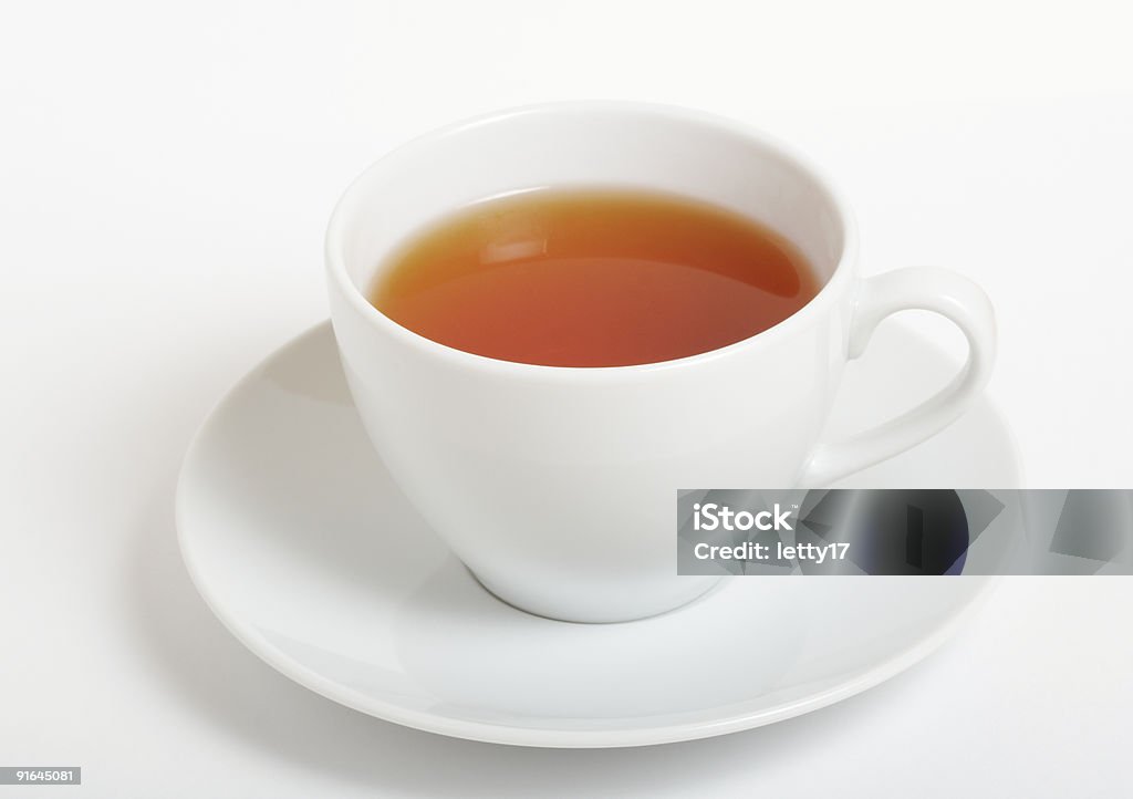 Tasse schwarzen Tee - Lizenzfrei Teetasse Stock-Foto