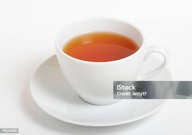 Xícara De Chá Preto - Fotografias de stock e mais imagens de Chávena de Chá - Chávena de Chá, Chá - Bebida quente, Chávena