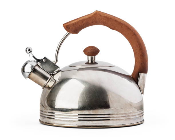 istock Stovetop whistling kettle. 916450836