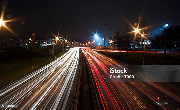 Paris À Noite - Fotografias de stock e mais imagens de Autoestrada - Autoestrada, Paris - França, Abstrato