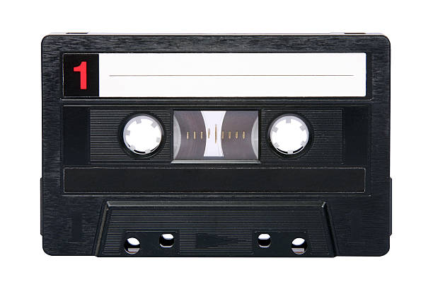 istock Retro audio tape isolated 91645718
