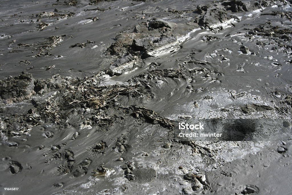 Schlamm Ölpest Giftmüll - Lizenzfrei Erdöl Stock-Foto