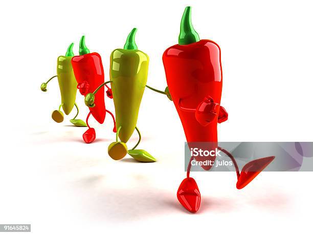 Peppers Stock Photo - Download Image Now - Balance, Color Image, Cooking