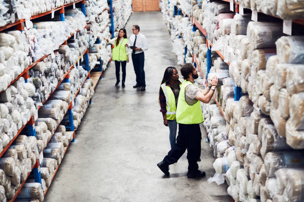 istock Warehouse and industry concept in Australia, working in small business. 916459072
