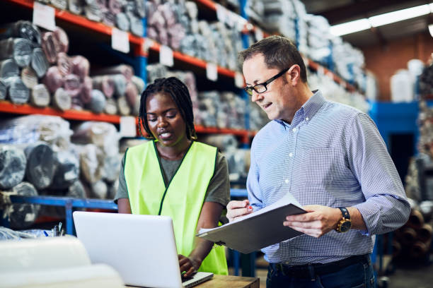 istock Warehouse and industry concept in Australia, working in small business. 916459320