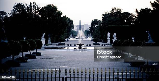 Tramonto A Parigi - Fotografie stock e altre immagini di Albero - Albero, Ambientazione esterna, Ambientazione tranquilla