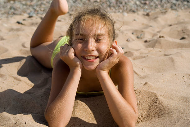 istock Girl on the beach III 91646871
