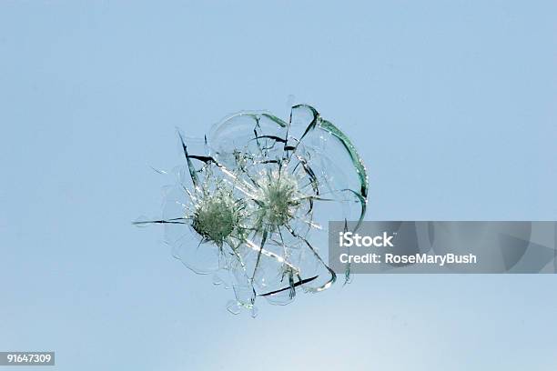 Windshield Damaged By Rock Stock Photo - Download Image Now - Windshield, Repairing, Motor Home