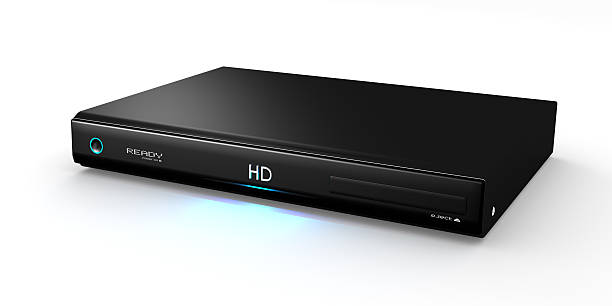 hd, blu-ray, dvd e cd, jogador ou servidor - cd player imagens e fotografias de stock