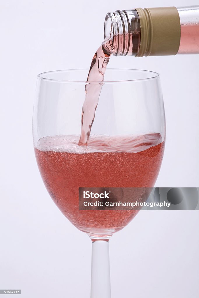 Vinho rosé - Foto de stock de Beber royalty-free