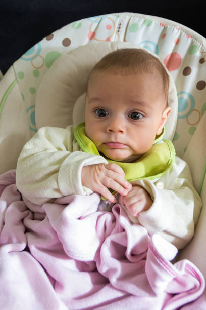 istock Newborn swing baby swing automatic electrical chair 916478520