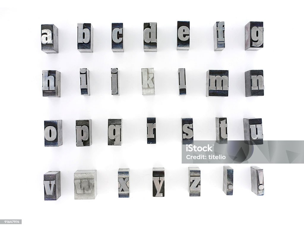 Block de cartas - Foto de stock de Imprenta libre de derechos