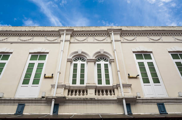 istock Heritage Building Windows, George Town, Penang, Malaysia 916484858