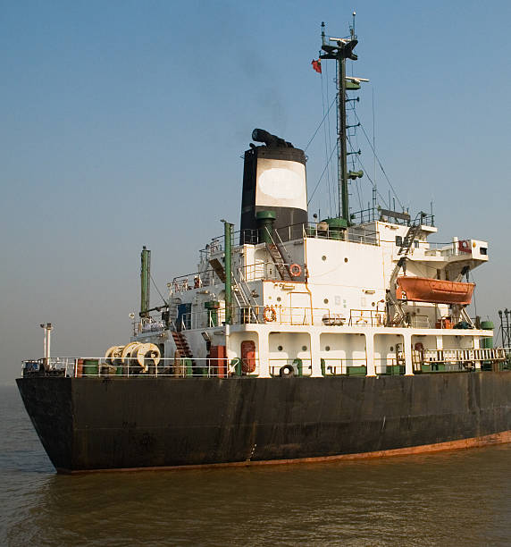 istock Merchant ship, large end on LHS_no name_LHS_vertical_cropped 91648787