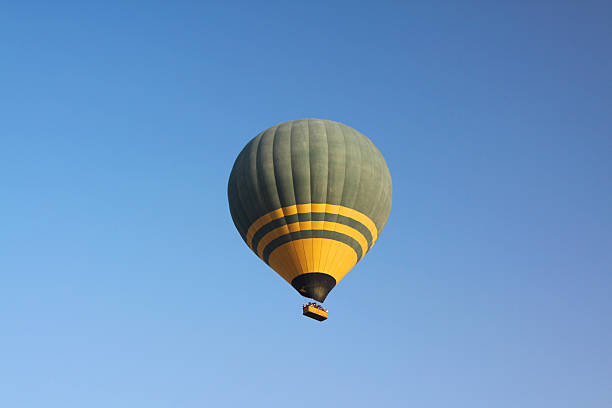 istock Hot air balloon in blue sky 91650314