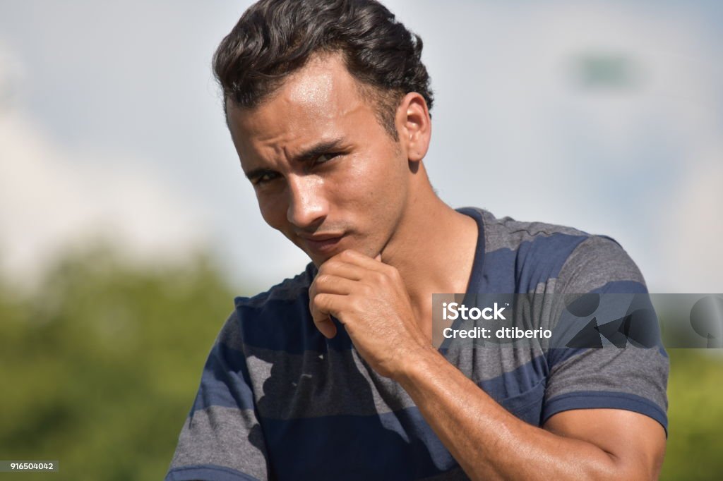 Attractive Minority Male Actor Stock Photo