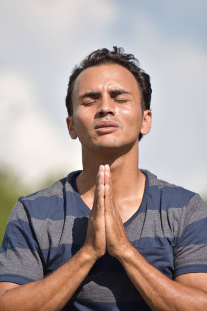istock Latino Male Meditating 916504678