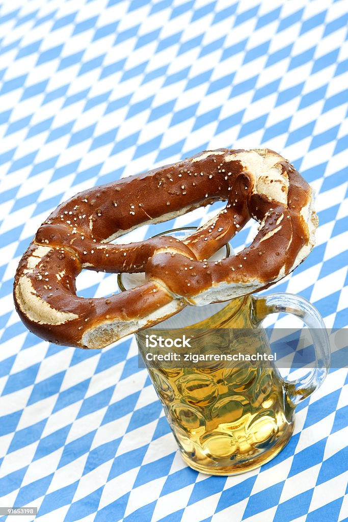 Oktoberfest Bretzel et Chope de bière (Massachusetts - Photo de Alcool libre de droits