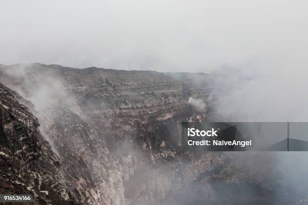 Crater Benbow Ambrym Island Volcanic Caldera Malampa Provincevanuatu Stock Photo - Download Image Now