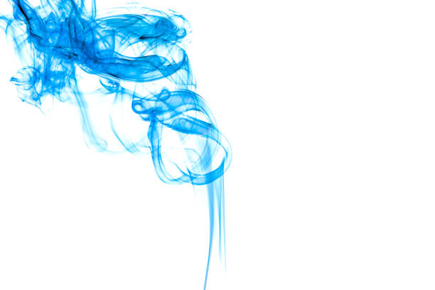 istock blue smoke abstract background close up blur 916571114