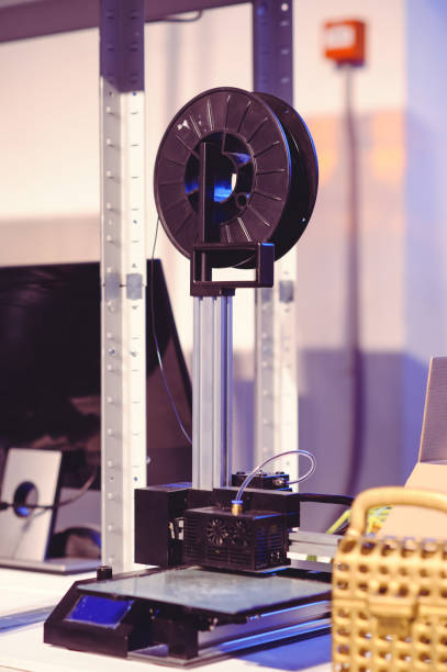 istock The 3D printer performs the creation of the product. 916572432