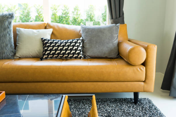Luxury, Furniture, Interior - Tastefully decorated luxurious living room in a villa