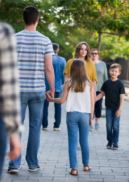 istock Young parents with small children 916575618