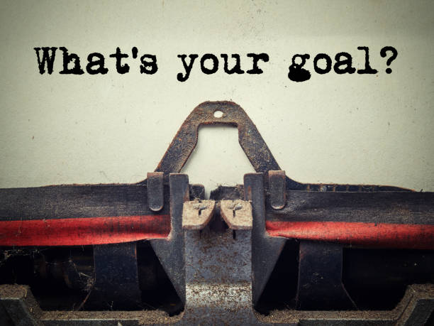 istock what's your goal vintage typewriter close up 916579740