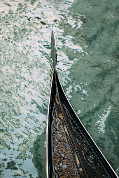 istock Traditional gondola in water 916594444