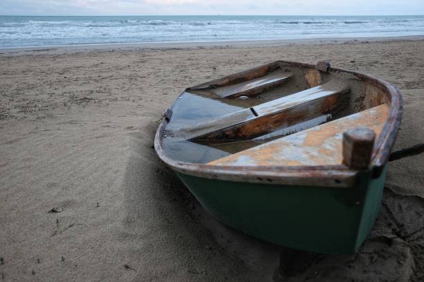 istock abandoned boat by the sea 916594924