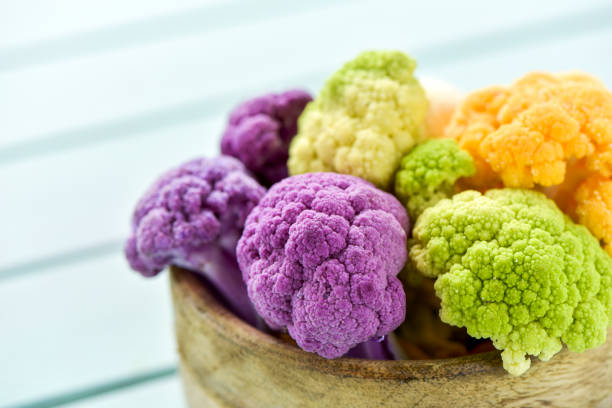 istock cauliflower of different colors 916596326