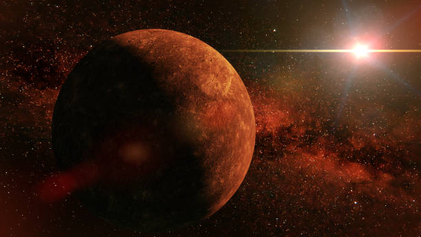 istock planet Mercury, the stars and the Sun 916602894