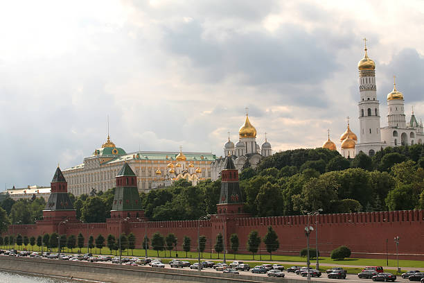 istock Russia, Moscow, Red Kremlin Wall 91661432