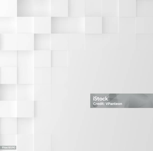 Mosaic Square Background Abstract Geometric Minimalistic Cover Design Vector Graphic Stock Illustration - Download Image Now
